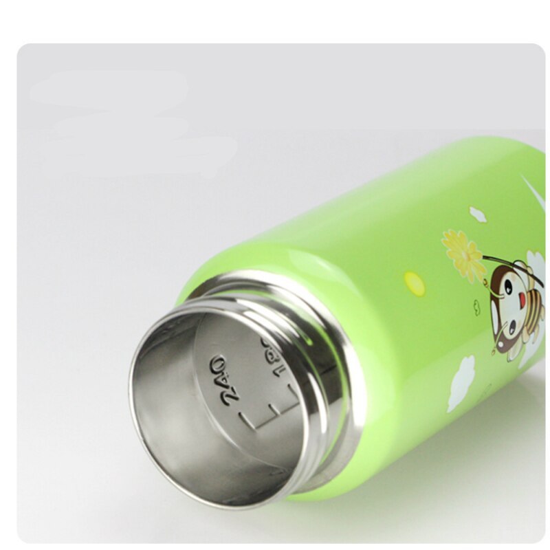 Baby stainless steel insulated feeding bottle