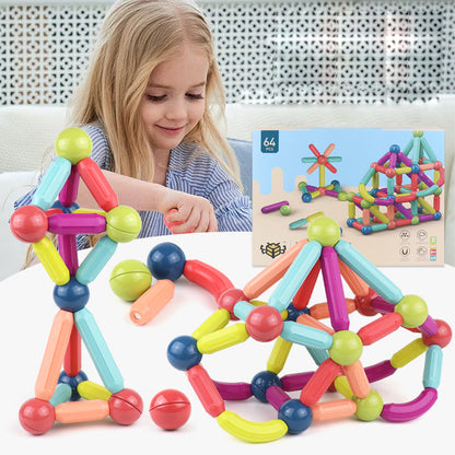 Magnetic Stick Building Blocks Game for Kids