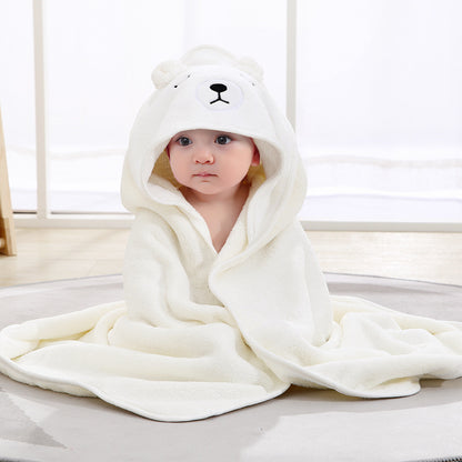 Cartoon Hooded Bath Towel