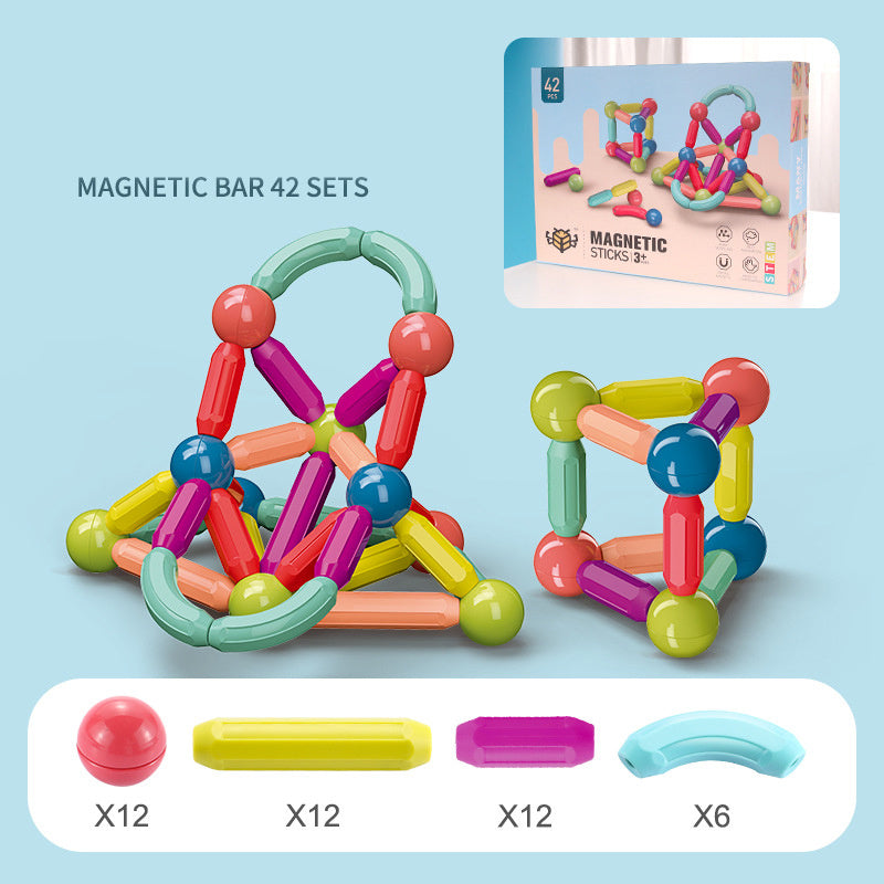 Magnetic Stick Building Blocks Game for Kids