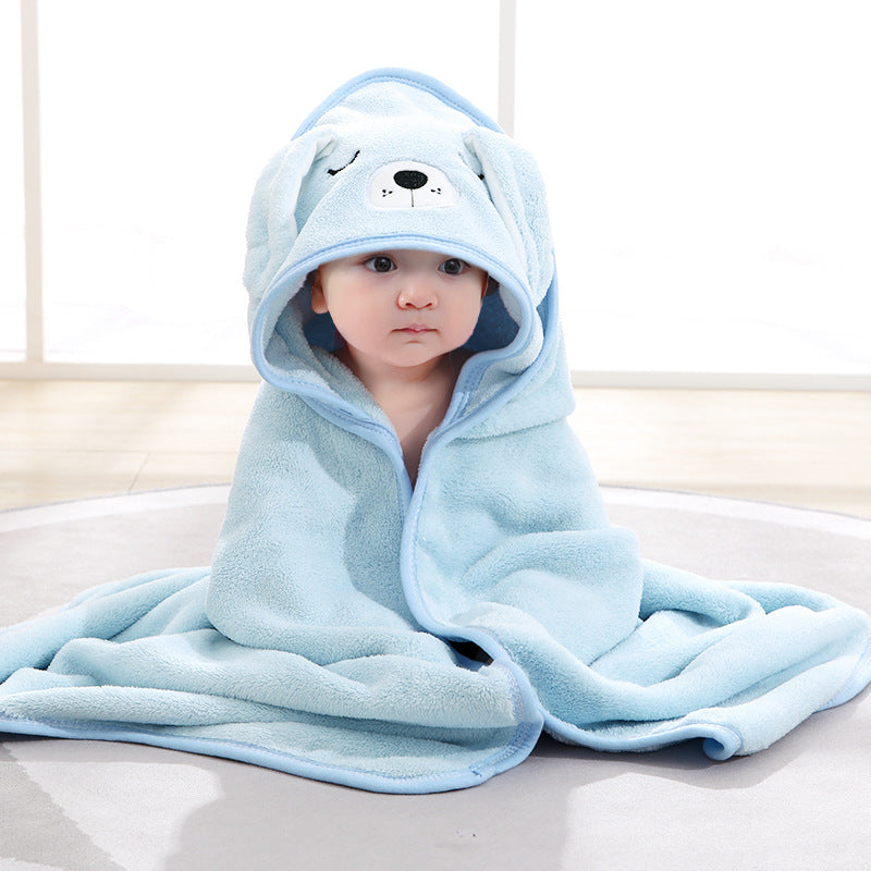 Cartoon Hooded Bath Towel