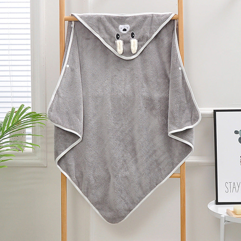 Cartoon Hooded Bath Towel