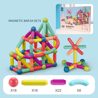 Magnetic Stick Building Blocks Game for Kids