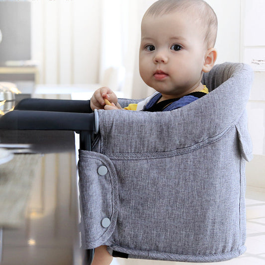 Portable Kids Baby High Chair Dining High Dinning Cover Seat Safety Belt